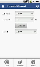 Percent Calculator - Full