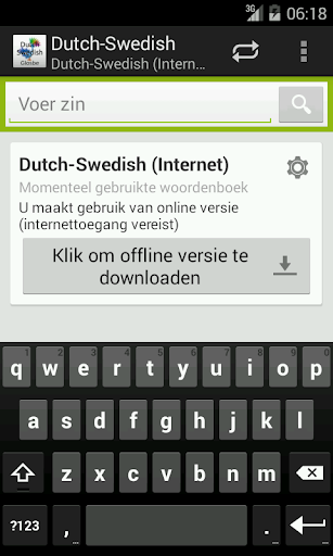 Dutch-Swedish Dictionary