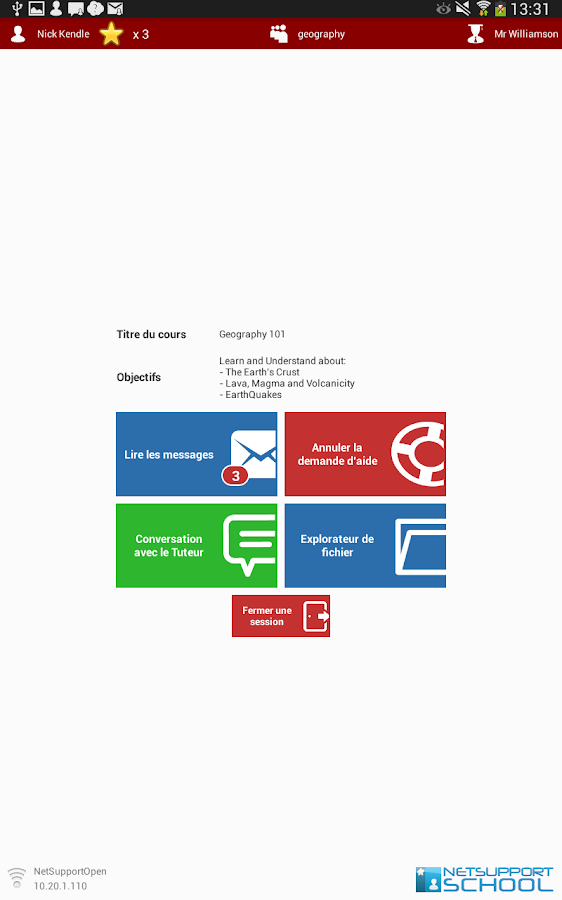 NetSupport School Student – Applications Android sur Google Play