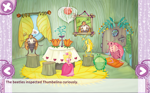 【免費教育App】Thumbelina - Games for Girls-APP點子