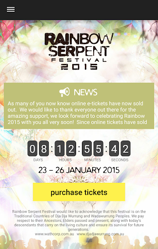 【免費娛樂App】Rainbow Serpent Festival-APP點子