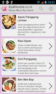 Resep Menu Ibu Hamil