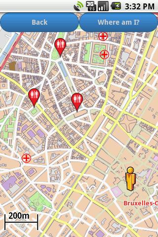 Brussels Amenities Map free