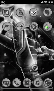 How to download Next Launcher Bio Gray Theme 1.0.1 mod apk for android