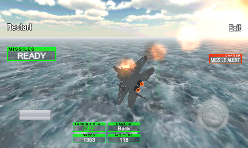 F18 F15 Fighter Jet Simulator Screen 2