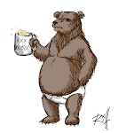 Real tough bears don't drink lemonade.