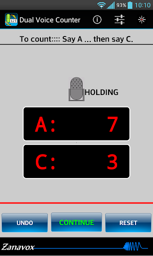 Dual Voice Counter
