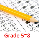 Mathematics Tests Grade 5-8 Apk