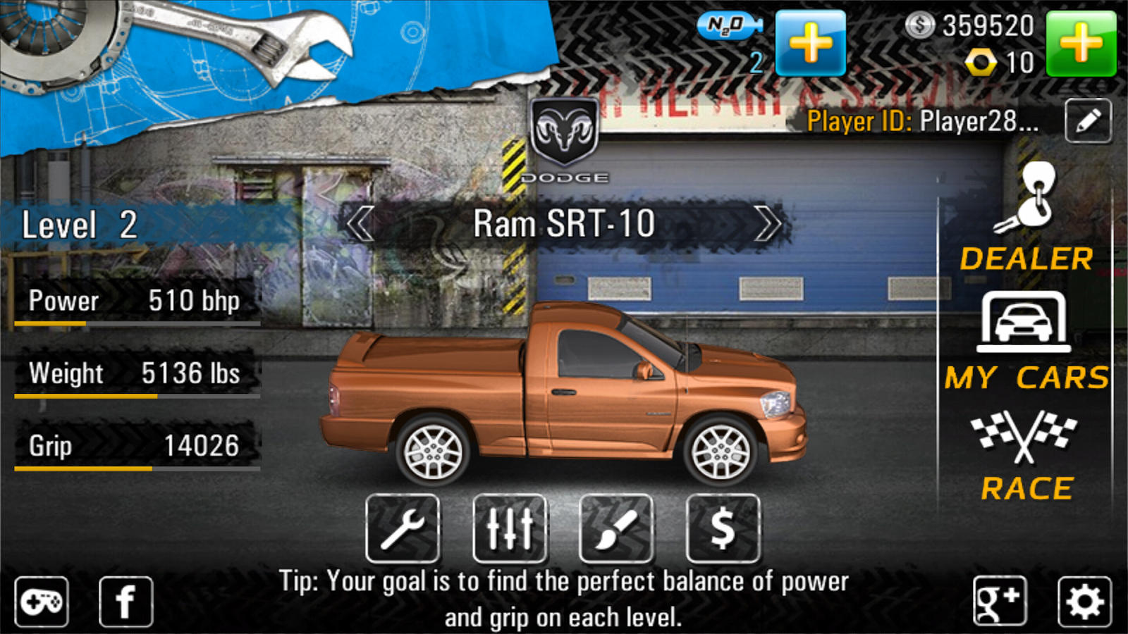 Drag Racing 4x4 - screenshot