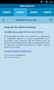 Alerta Sísmica DF Screenshots 2