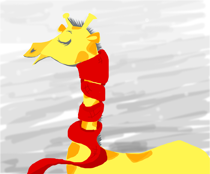 Daily Challenge #2. Give the Giraffe a Scarf