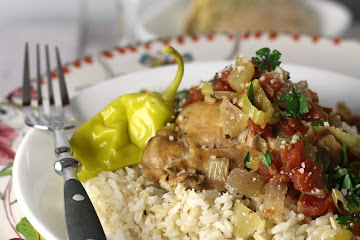Slow Cooker Italian Pepperoncini Chicken