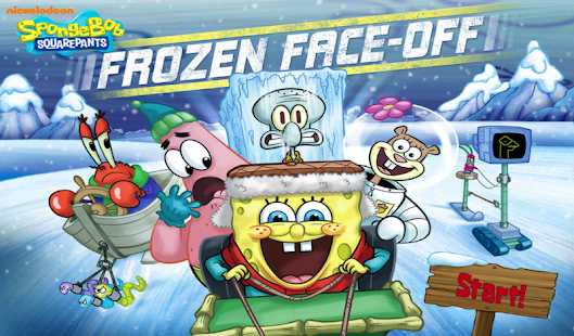 Spongebob Frozen Face Off