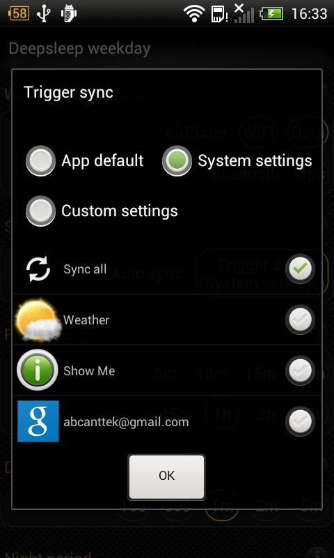 Deep Sleep Battery Saver Pro - screenshot