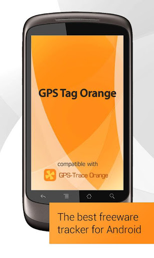 GPS Tag Orange
