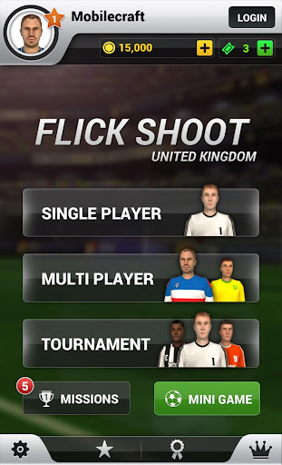 【免費體育競技App】Flick Shoot Uk-APP點子