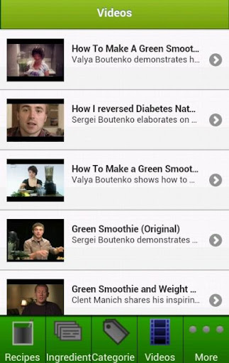 【免費健康App】Green Smoothies-APP點子