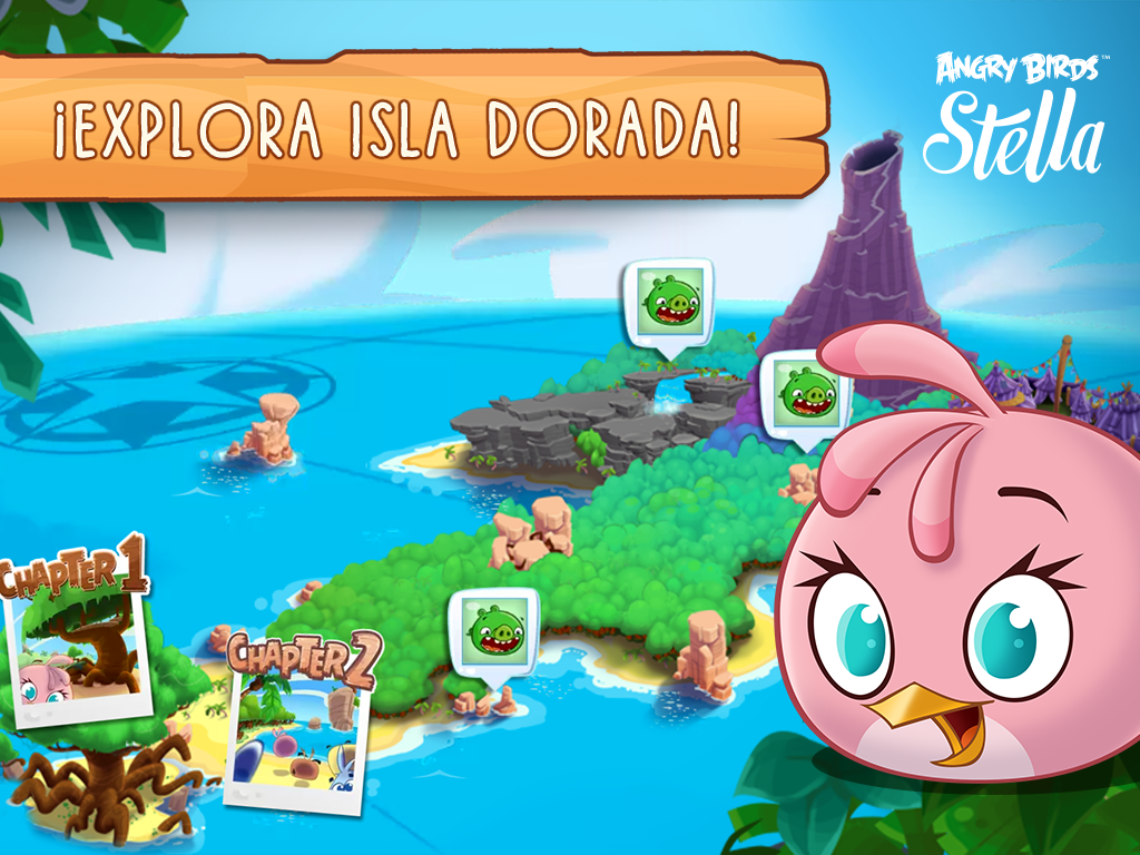 Angry Birds Stella - screenshot