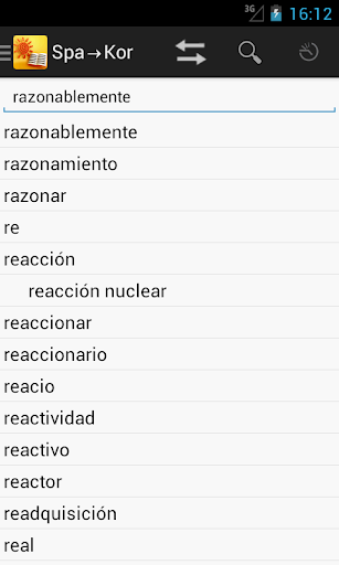 SpanishKorean Dictionary