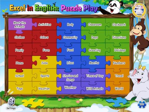 Excel in English Puzzle Play 3