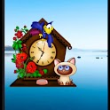 Cat Dog Alarm Clock Widget logo