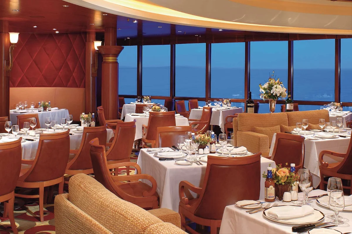 Jewel-of-the-Seas-Chops-Grille - Head to Chops Grille during your cruise on Jewel of the Seas for one of the most popular restaurants on the ship. Be sure to make your reservations early — ideally before you get aboard.