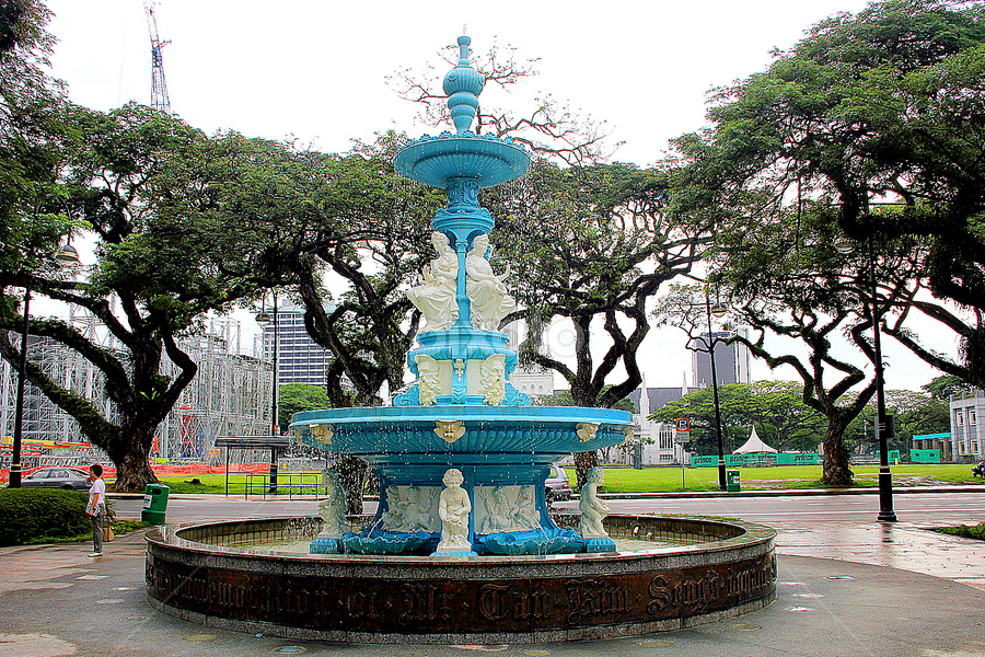 The Tan Kim Seng Fountain At The Esplanade Park Fountains City Street Park Pixoto