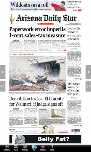 Arizona Daily Star E-Edition