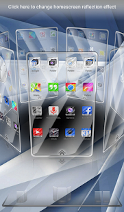 Next Launcher Theme Crystal 3D - screenshot thumbnail