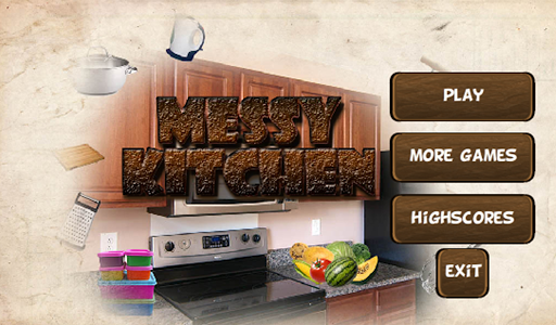 Messy Kitchen - Hidden Object