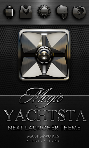 Next Launcher Theme Yachtsta