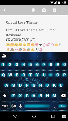 Circuit Love Emoji Keyboard