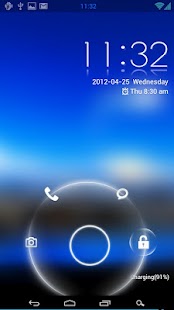 ICS HD Go Launcher EX Locker - screenshot thumbnail