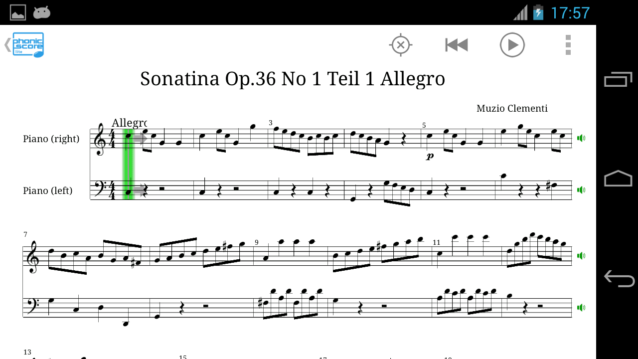 Android application Practice Bird Pro - Learn & Play 🎼Sheet Music screenshort
