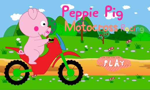 download Peppie Pig Motocross Racing free