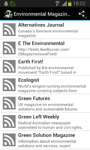 Environmental Magazines
