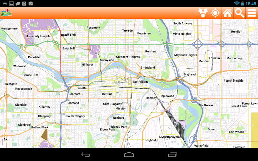 【免費旅遊App】Calgary Offline mappa Map-APP點子