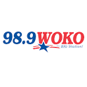 98.9 WOKO logo