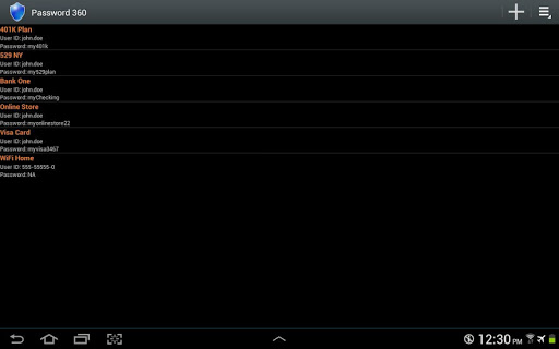 【免費生產應用App】Password 360 Lite-APP點子