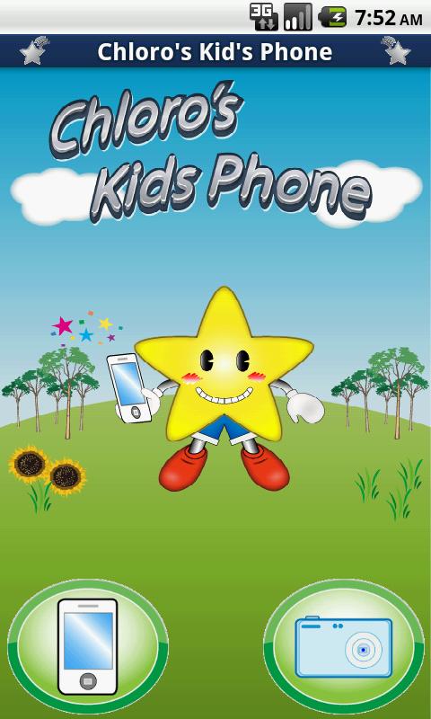 Android application Chloros Kids Phone screenshort