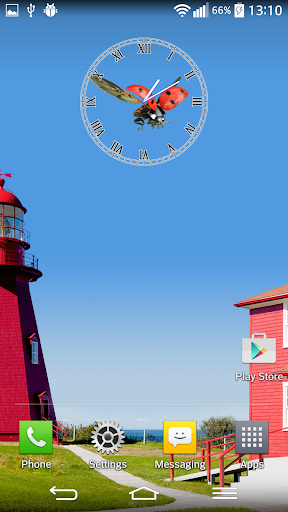 免費下載個人化APP|Ladybug Analog Clock app開箱文|APP開箱王