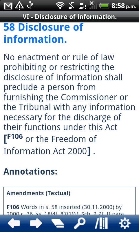 Data Protection Act 1998 Screen 3
