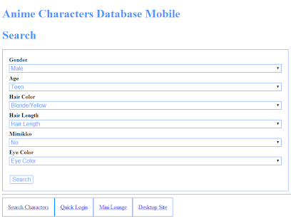 Anime Search Database - screenshot thumbnail