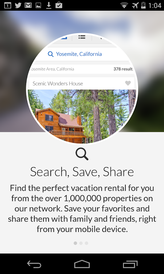 HomeAway VRBO Vacation Rentals - screenshot