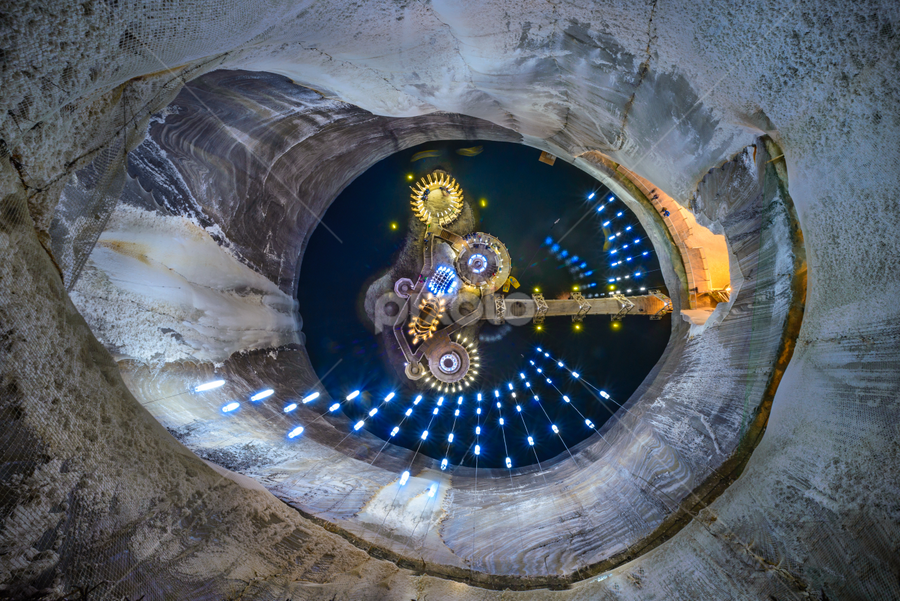 Salina Turda  by Iosif Miclaus - Buildings & Architecture Other Interior