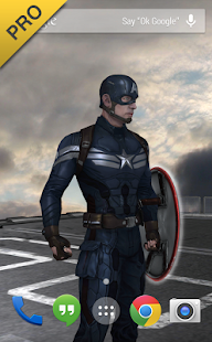 Captain America: TWS Live WP