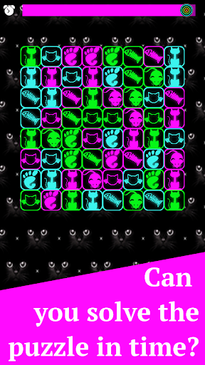 Kitty Cat Clicker Neon