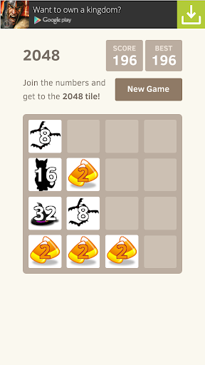 2048 Holiday Edition-Halloween