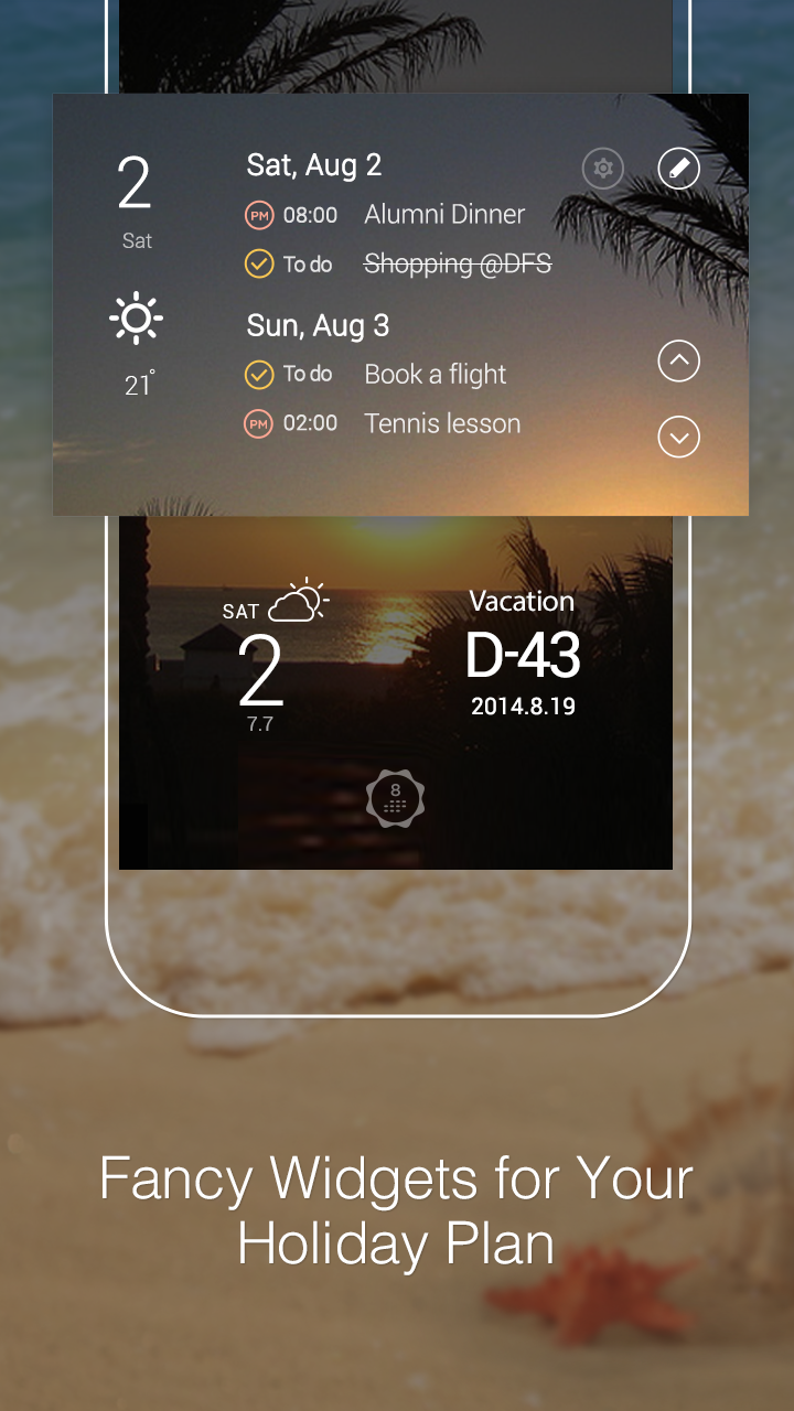 SolCalendar - Calendar / To do Screen 3
