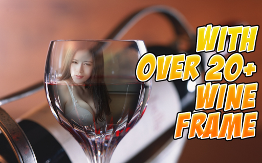 【免費攝影App】Wine Glass Photo Frames HD-APP點子